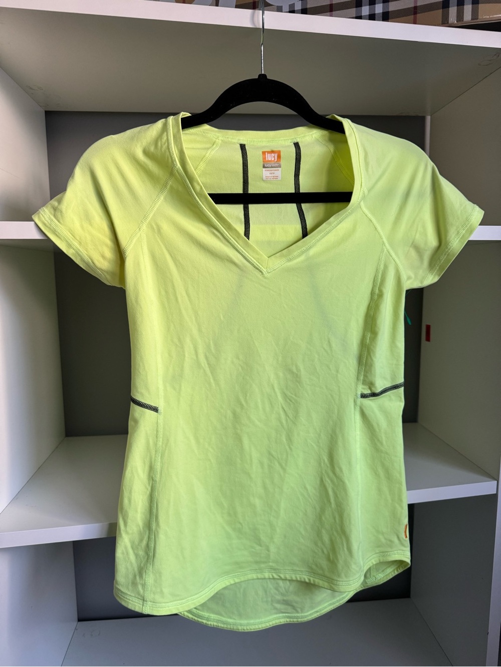 Lucy lucytech neon yellow top